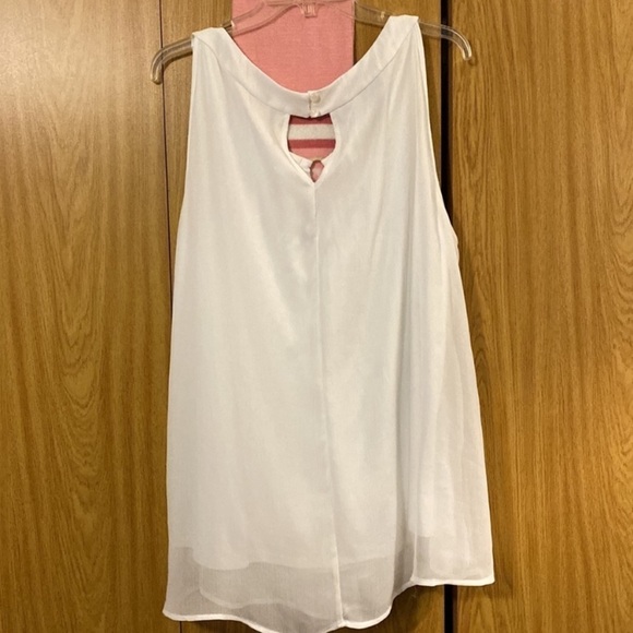 Beautiful AGB white blouse size 3xl G3 - Picture 2 of 6